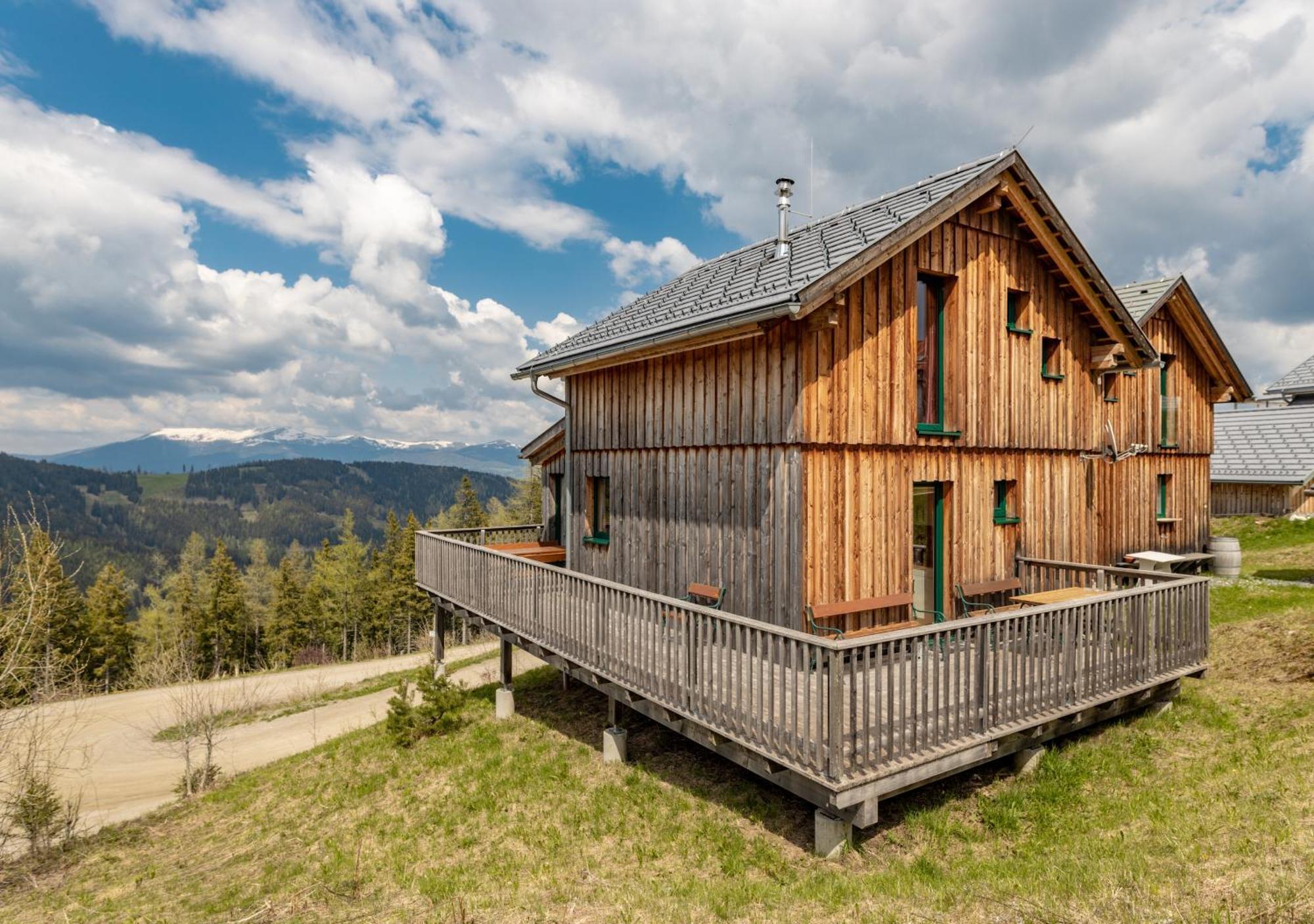 1A Chalet Rast - Wandern, Grillen, Traumblick, Indoor Sauna Бад-Санкт-Леонгард-ім-Лафантталь Екстер'єр фото