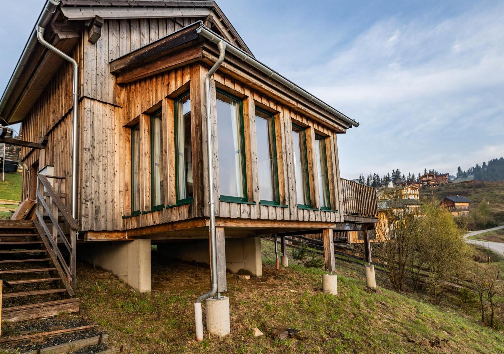 1A Chalet Rast - Wandern, Grillen, Traumblick, Indoor Sauna Бад-Санкт-Леонгард-ім-Лафантталь Екстер'єр фото
