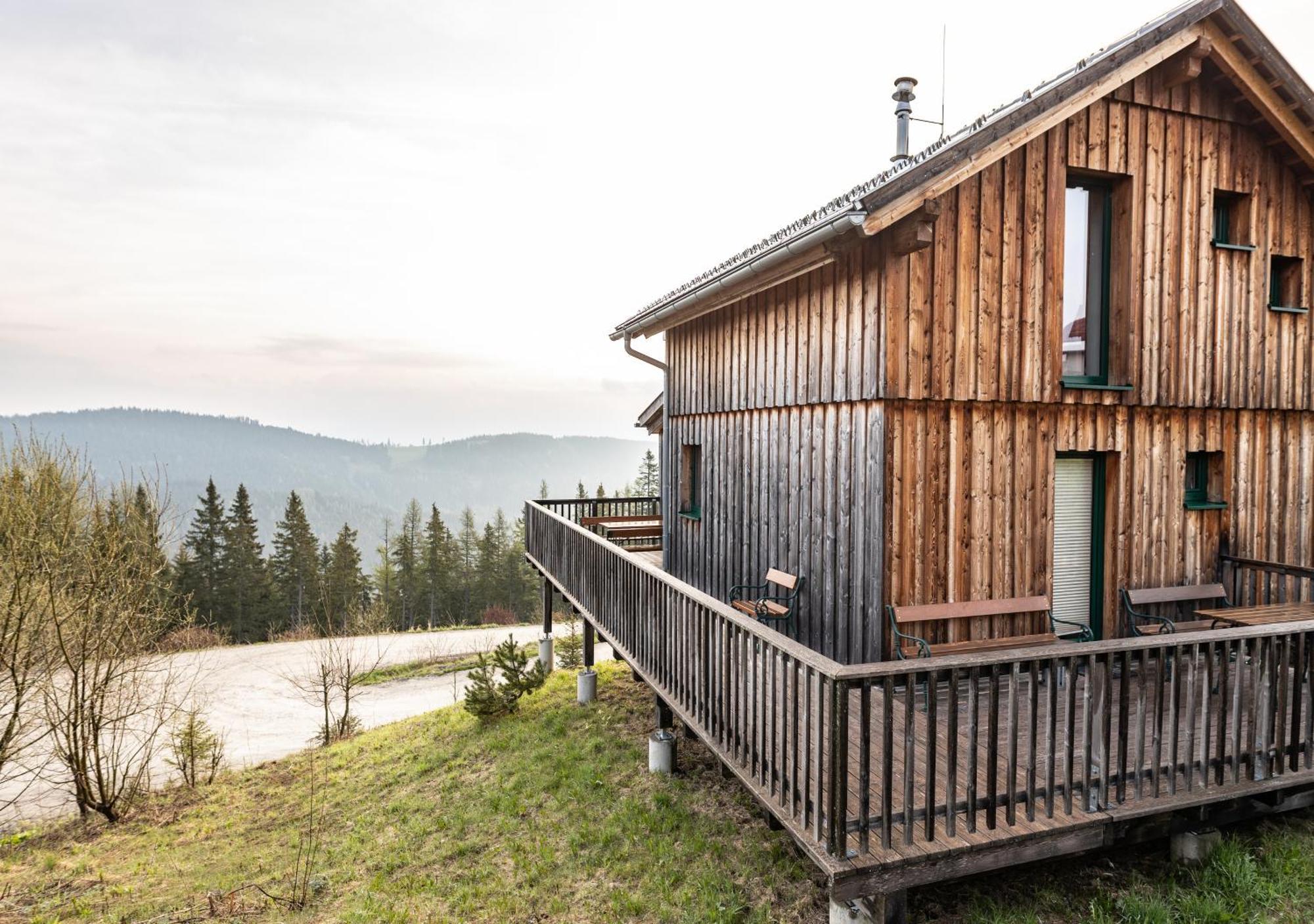 1A Chalet Rast - Wandern, Grillen, Traumblick, Indoor Sauna Бад-Санкт-Леонгард-ім-Лафантталь Екстер'єр фото